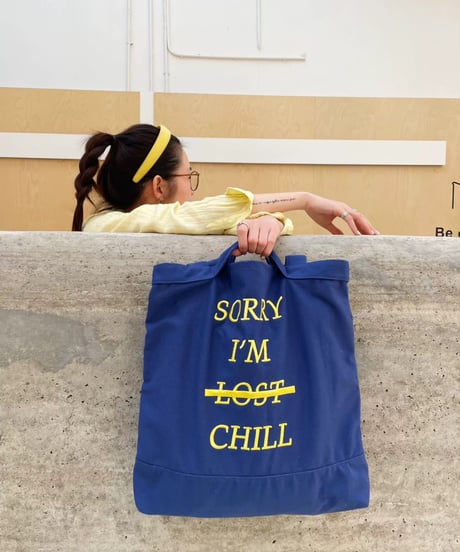 【予約販売】CHILL刺繍トートバッグ