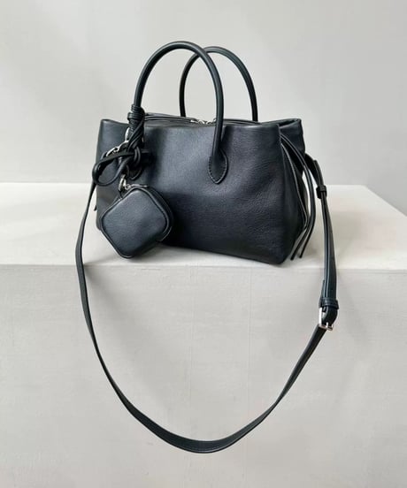 期間限定15%OFF【予約販売】レザーボストンバッグ