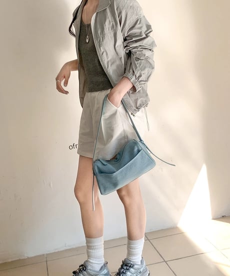 【予約販売】デニムボックスショルダーバッグ