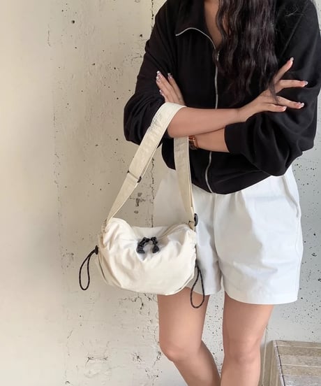 RE【予約販売】サイド ストリング クロスバッグ