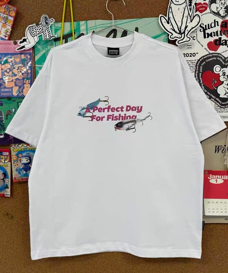 【予約販売】レトロ ルアー バックプリントTシャツ