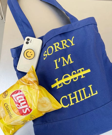 【予約販売】CHILL刺繍トートバッグ