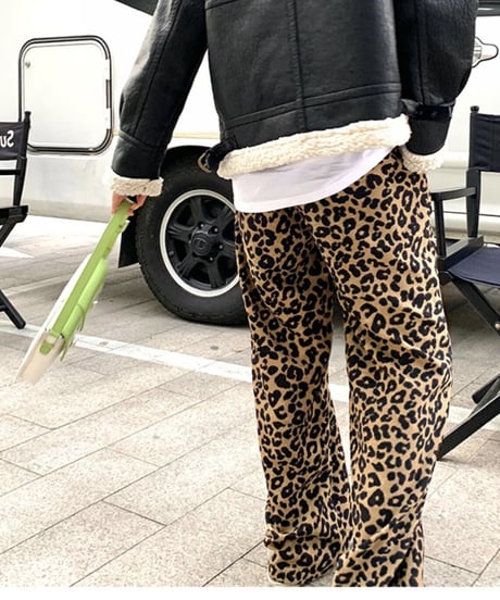 【予約販売】レオパード柄パンツ