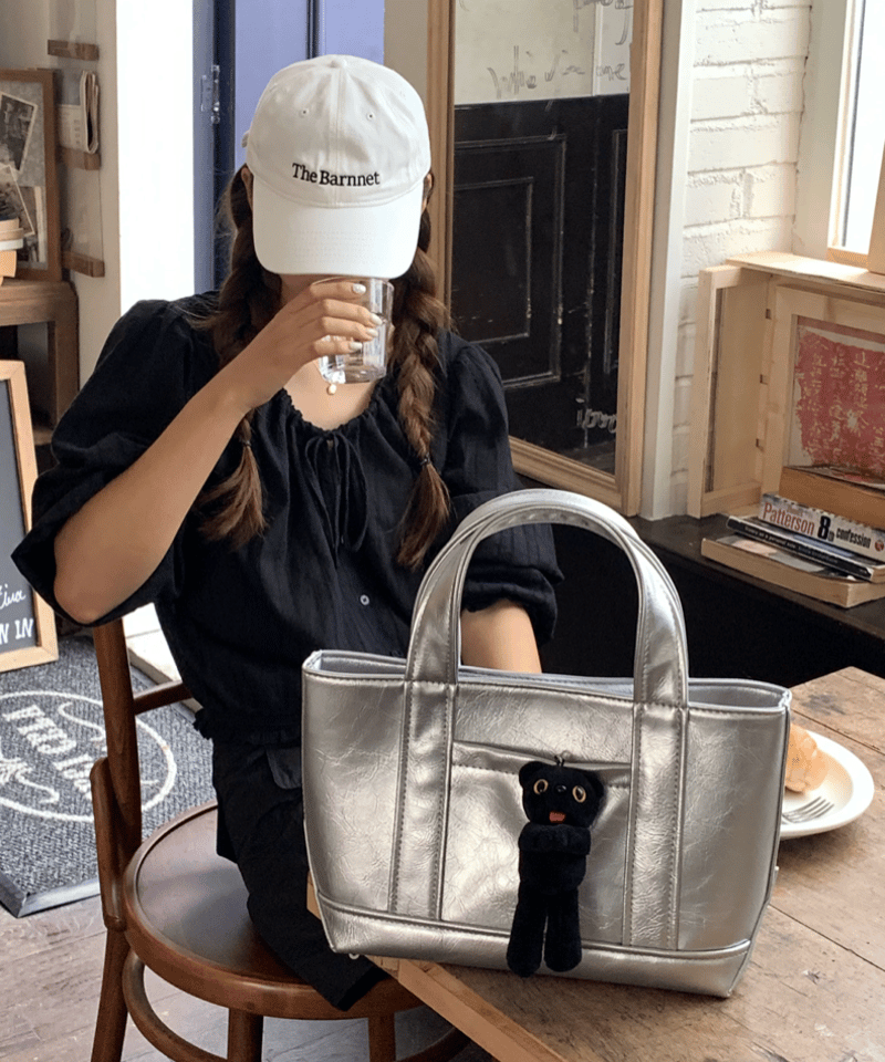 llbean トートバッグ スモール シルバー 限定品 L.L.Bean (エルエル