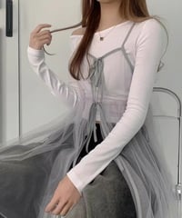 【予約販売 】シアーキャミワンピース