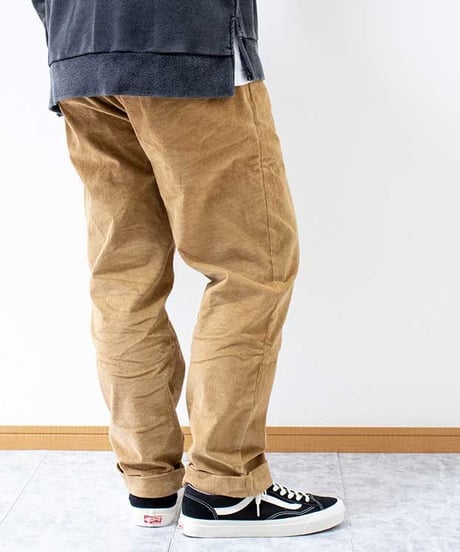 BLACK FRIDAY SALE【即納】コーデュロイタックパンツ　メンズ