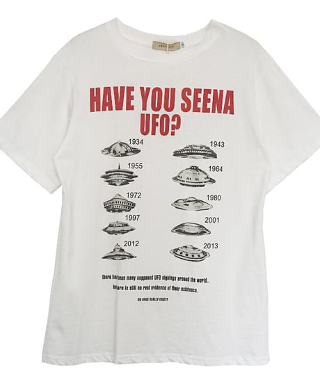 【即納】UFOビンテージデザインTシャツ
