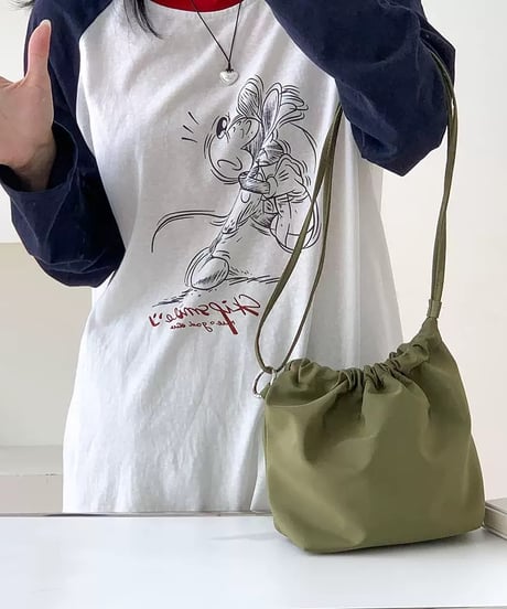限定OFF【予約販売】巾着ナイロンバッグ