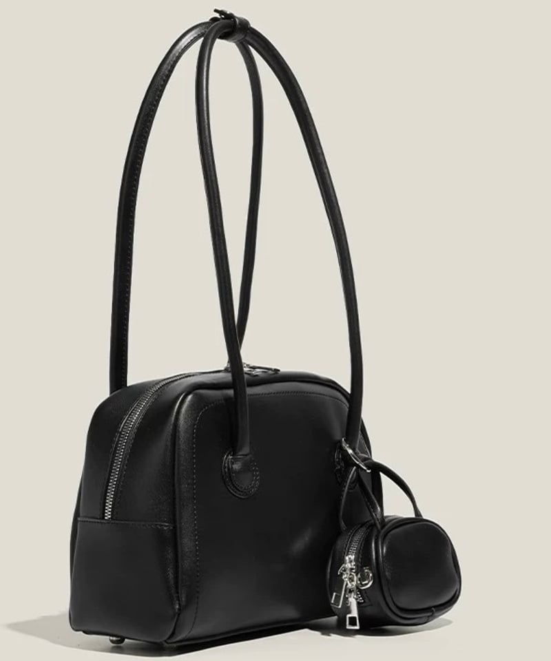 予約販売】ロングハンドルボストンバッグ&ミニマルチバッグ付 予約販売】ロングハンドルボストンバッグ&ミニマルチバッグ付