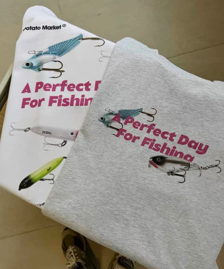 【予約販売】レトロ ルアー バックプリントTシャツ