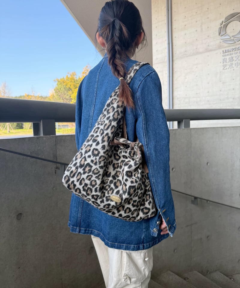 予約販売】レオパード柄リバーシブルショルダーバッグ | KISHIKA