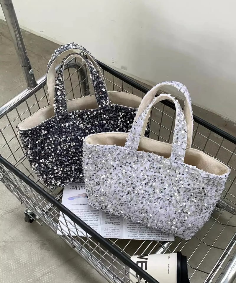 予約販売】スパンコールトートバッグ | KISHIKA