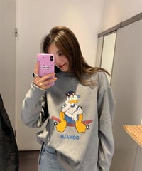 【予約販売】ドナルド ロングスリーブTシャツ バックプリント付シャツ