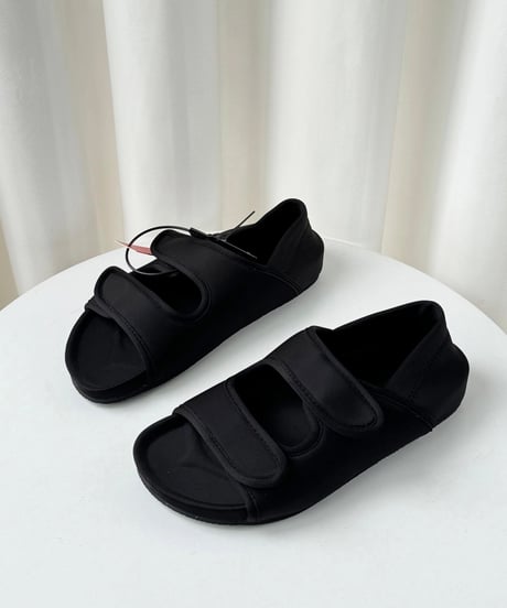 【予約販売】Wベロクロ サンダル #モカーキ