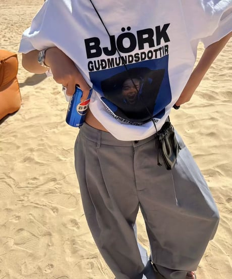 【予約販売】BJÖRK ビョーク プリントTシャツ