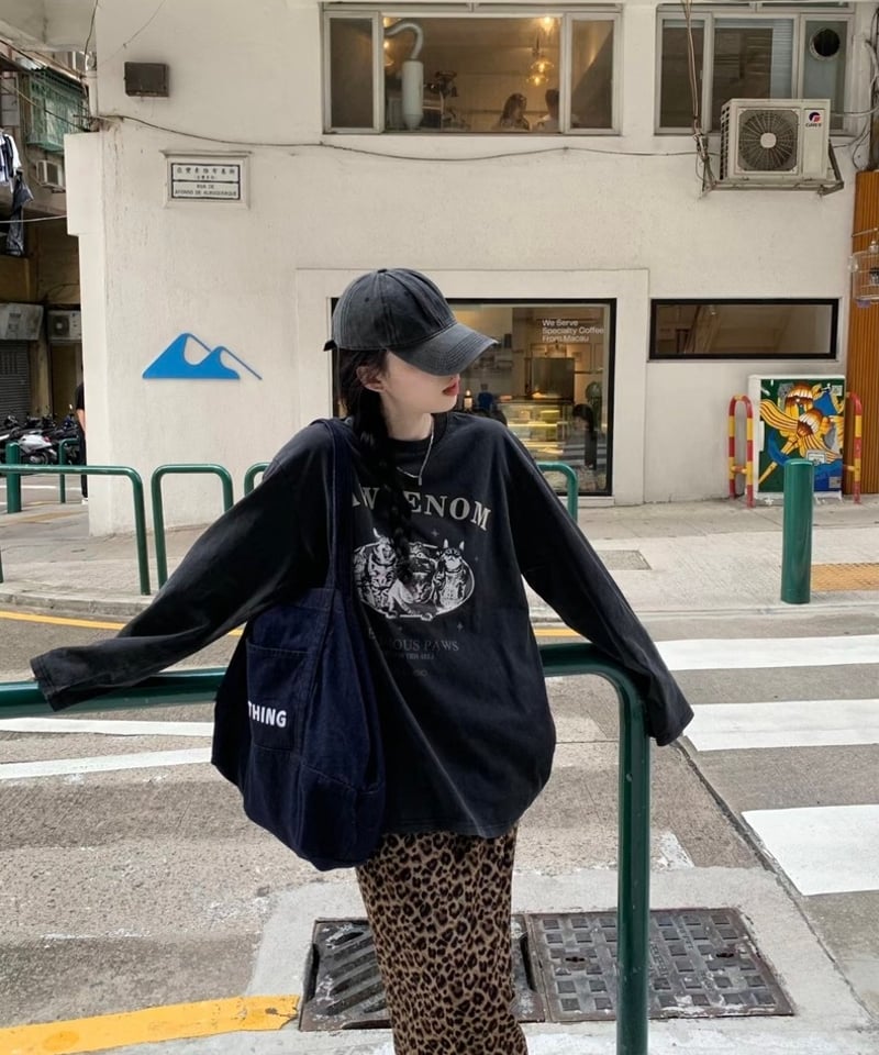 セット割20%OFF【予約販売】レトロプリントTシャツ/レオパード セット割20%OFF【予約販売】レトロプリントTシャツ/レオパード