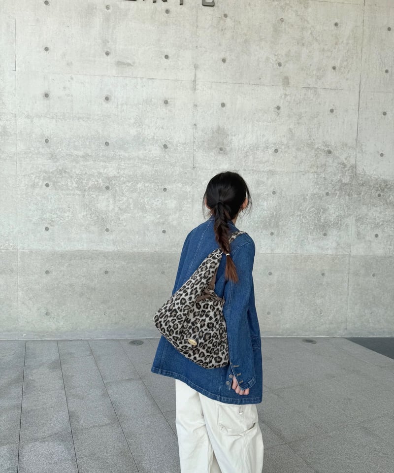予約販売】レオパード柄リバーシブルショルダーバッグ | KISHIKA