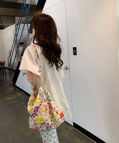 【予約販売】パフスリーブチュニックブラウス