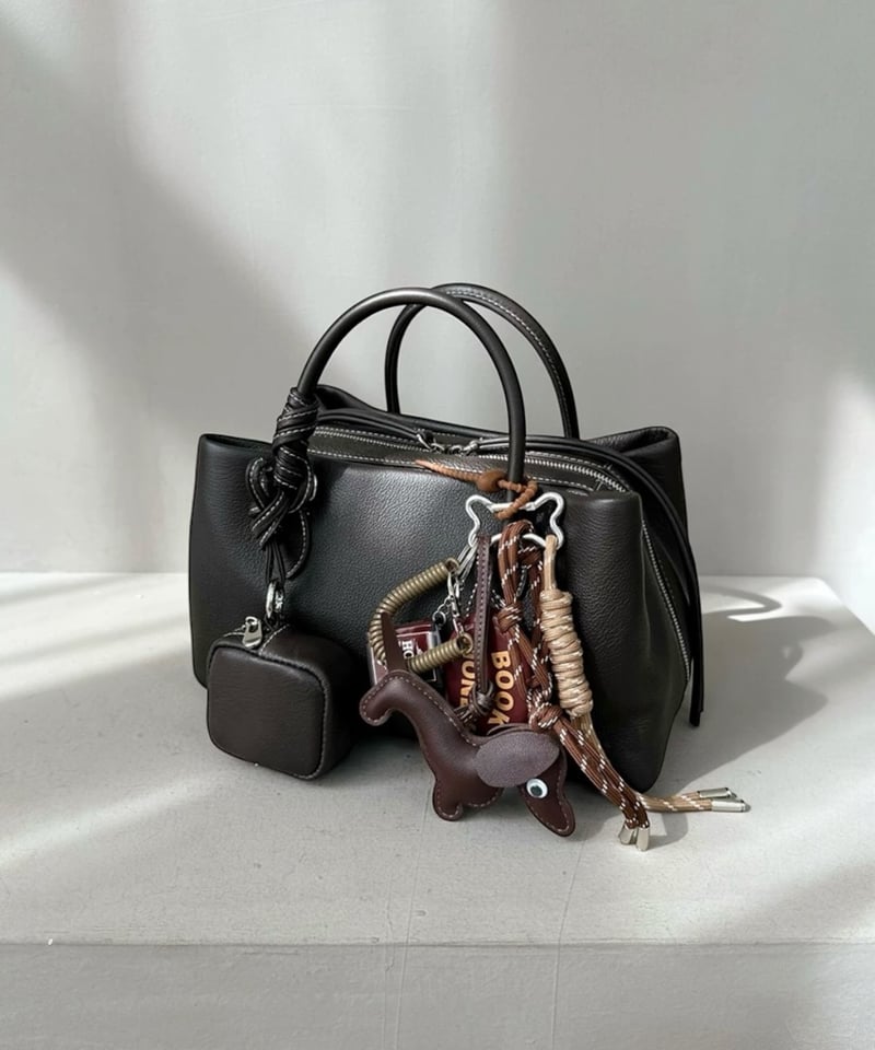 期間限定15%OFF【予約販売】レザーボストンバッグ | KISHIKA