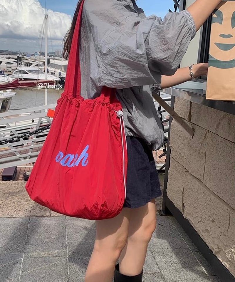 BRIEFING 赤 ナイロン トートバッグ　カードバッグ BRIEFING 赤 ナイロン トートバッグ カードバッグ BRIEFING 赤