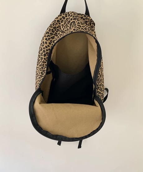 【予約販売】レオパード柄バックパック