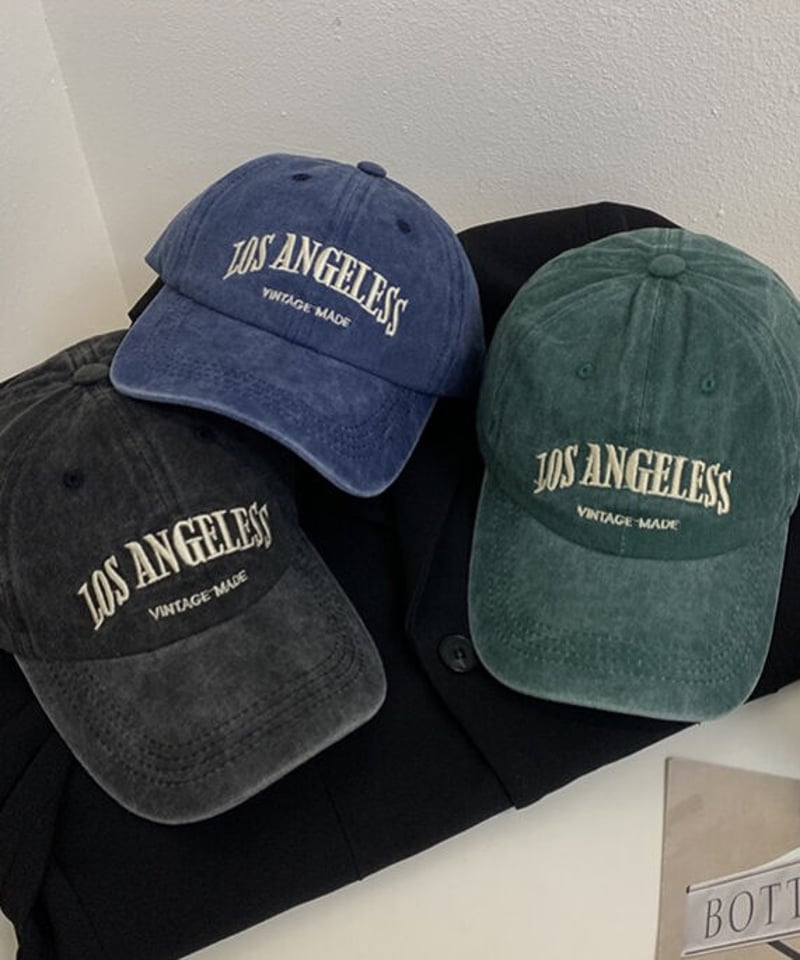 予約販売】LOS ANGELESS 刺繍LOGOキャップ | KISHIKA
