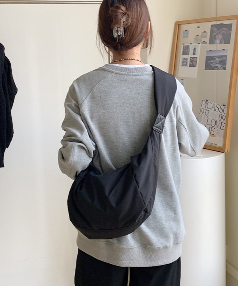 予約販売】ストラップクロスバッグ#ブラック | KISHIKA
