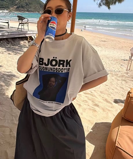 【予約販売】BJÖRK ビョーク プリントTシャツ