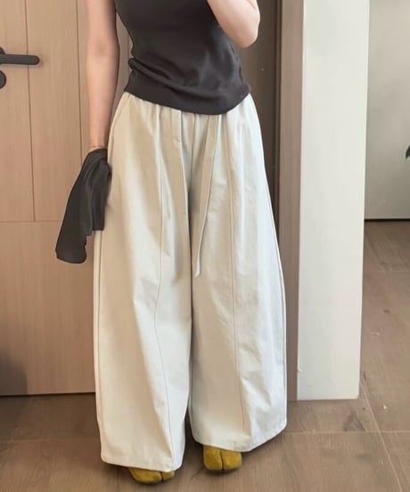 【予約販売】バレルワイドイージーパンツ