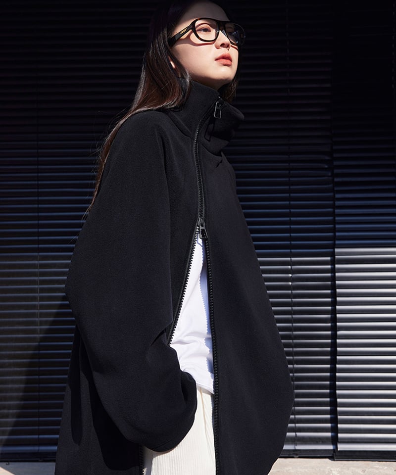 予約販売】ハイネックフリースデザインジャケット | KISHIKA 予約販売】ハイネックフリースデザインジャケット | KISHIKA