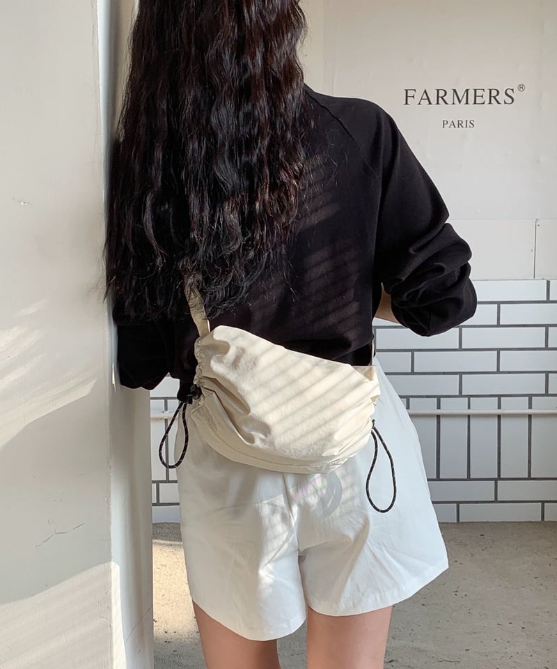SEVENTEEN x Nukak ストリングクロスバッグ アップサイクリング SEVENTEEN x Nukak ストリングクロスバッグ アップサイクリング