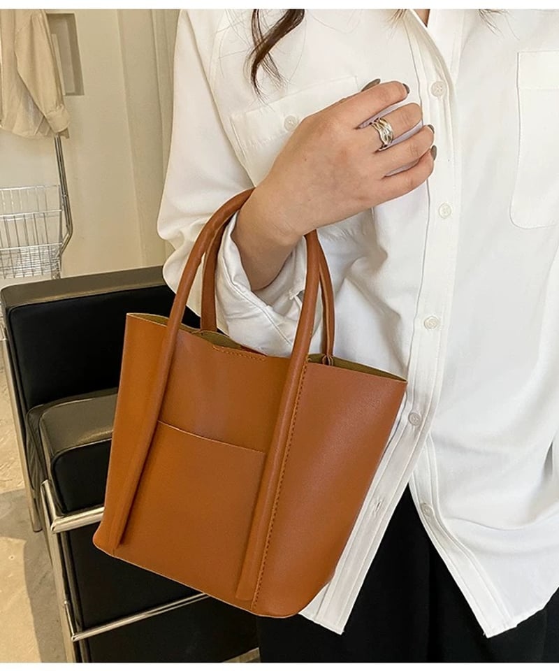 予約販売】PUレザーミニトートバッグ | KISHIKA