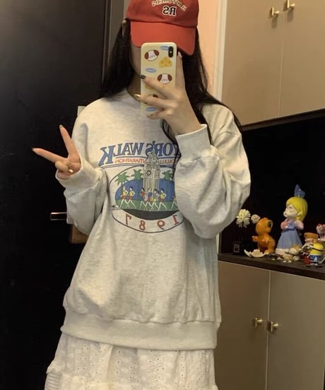 【予約販売】レトロプリントスウェット