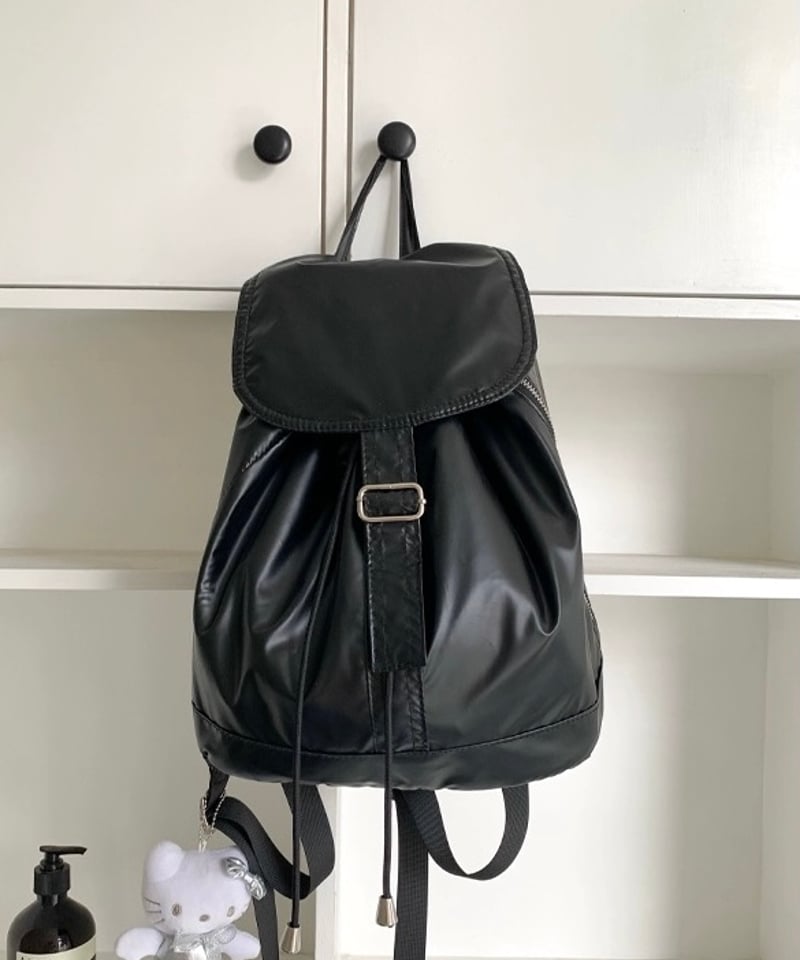 予約販売】グロッシーバックパック Glossy Backpack #シルバー