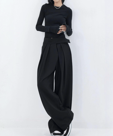 【予約販売】ベルクロWタックパンツ#グレー