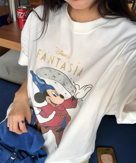 【予約販売】ディズニー ファンタジア ミッキーマウス Tシャツ