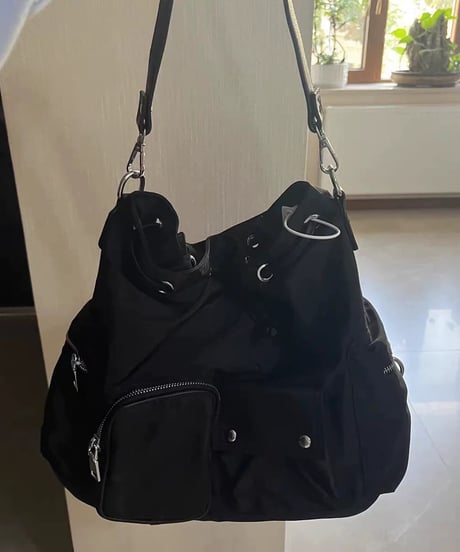 【予約販売】大容量ストリング2wayショルダーバッグ