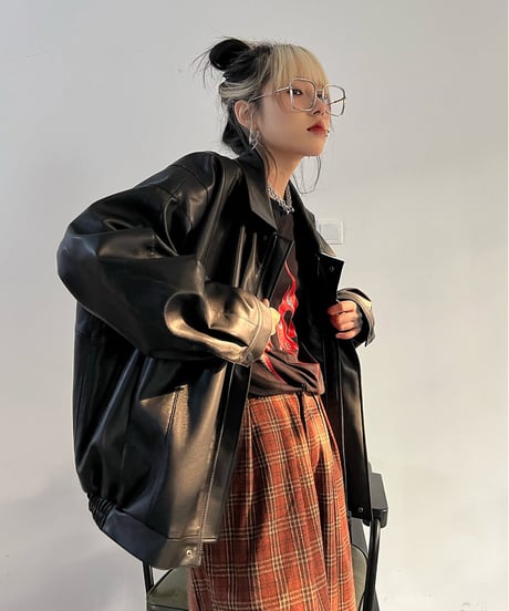 【予約販売】  レトロレザージャケット