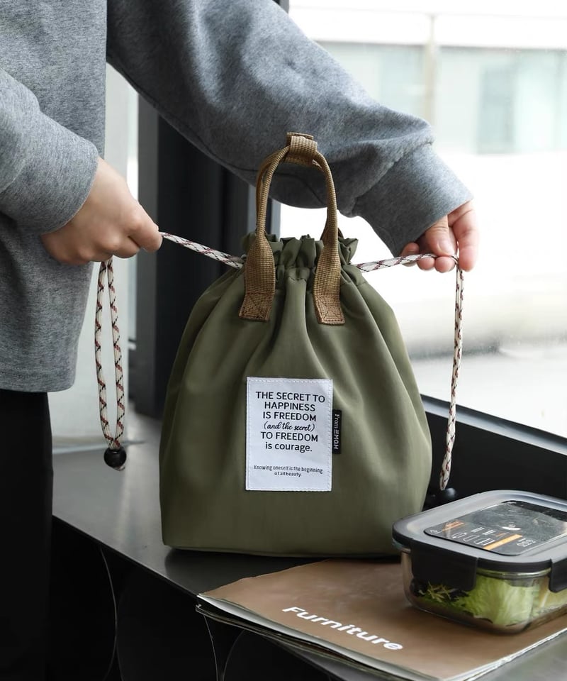 予約販売】タグ ストリング ミニバッグ ランチバッグ | KISHIKA