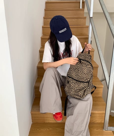 【予約販売】レオパード柄バックパック