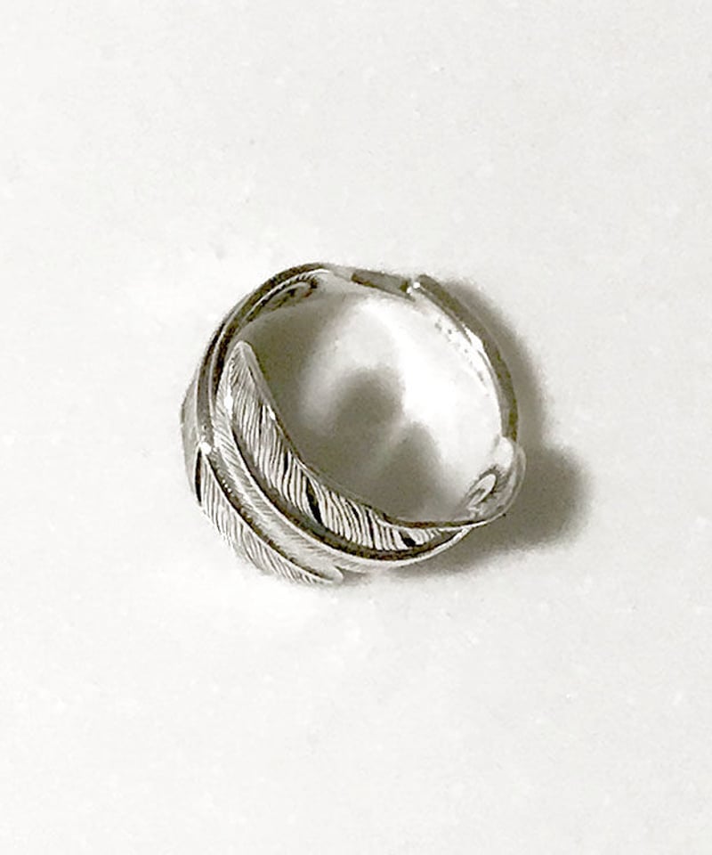 即納】SV925 フェザーシルバーリング フリーサイズ11〜13号 今だけ