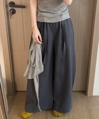 【予約販売】バレルワイドイージーパンツ
