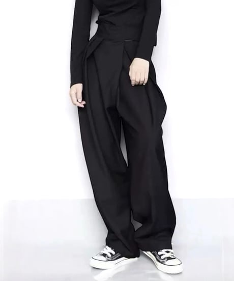 【予約販売】ベルクロWタックパンツ#グレー