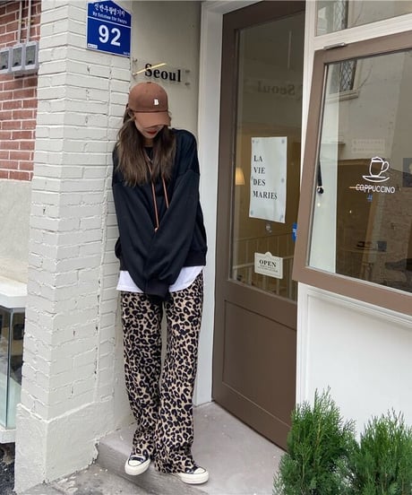 【予約販売】レオパード柄パンツ
