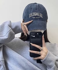【予約販売】LOS ANGELESS 刺繍LOGOキャップ