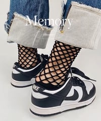 【予約販売】メッシュソックス BK&WH 2P SET