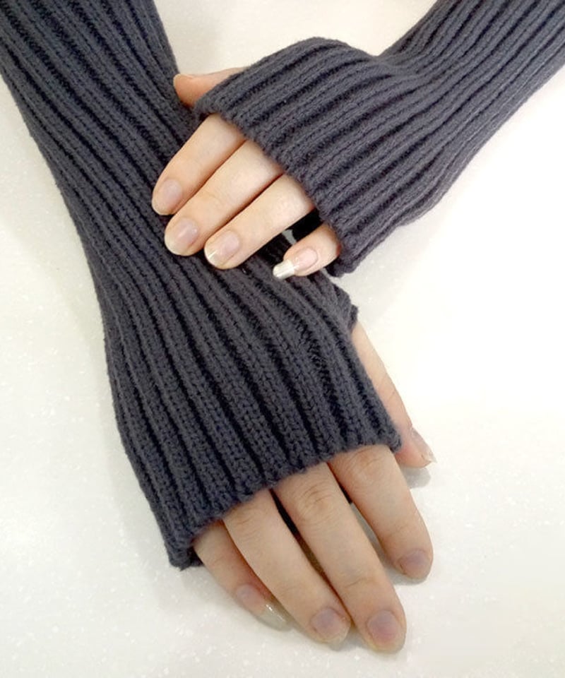 BLCK FRIDAY SALE【即納】太リブアームウォーマー | KISHIKA