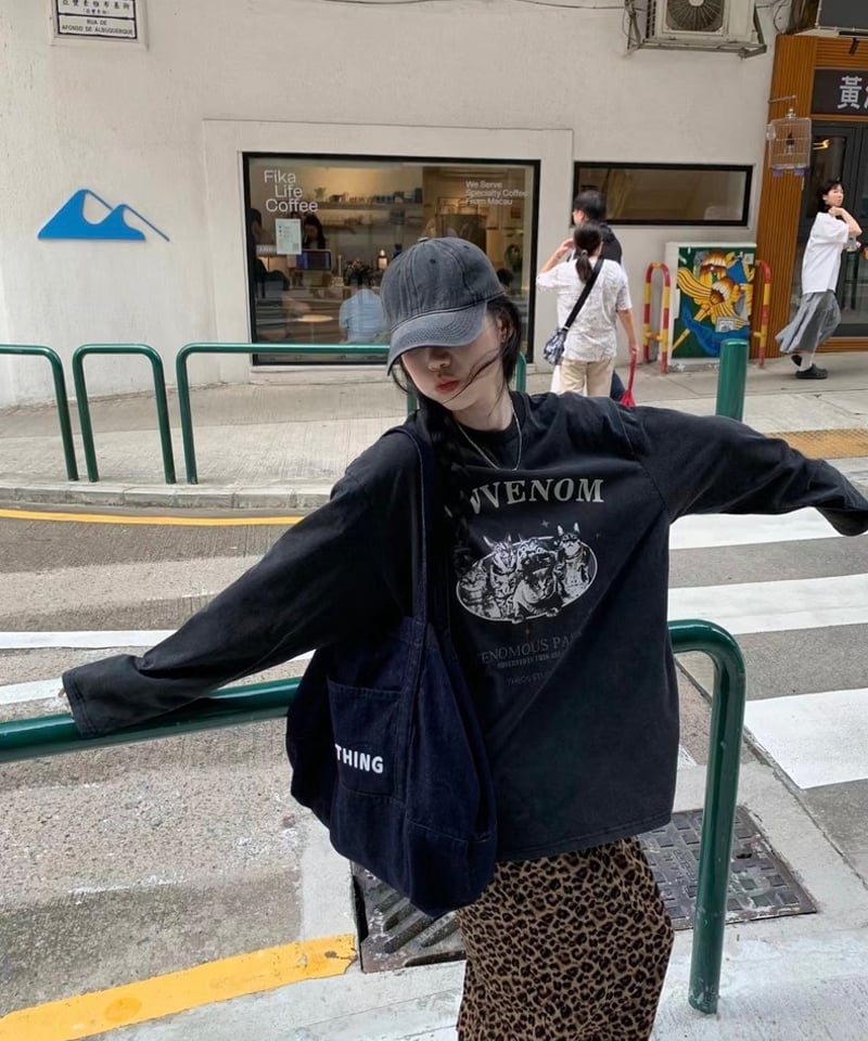 セット割20%OFF【予約販売】レトロプリントTシャツ/レオパード セット割20%OFF【予約販売】レトロプリントTシャツ/レオパード