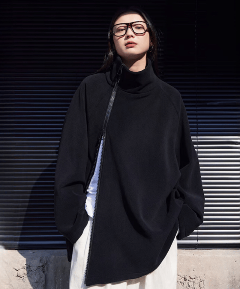 予約販売】ハイネックフリースデザインジャケット | KISHIKA