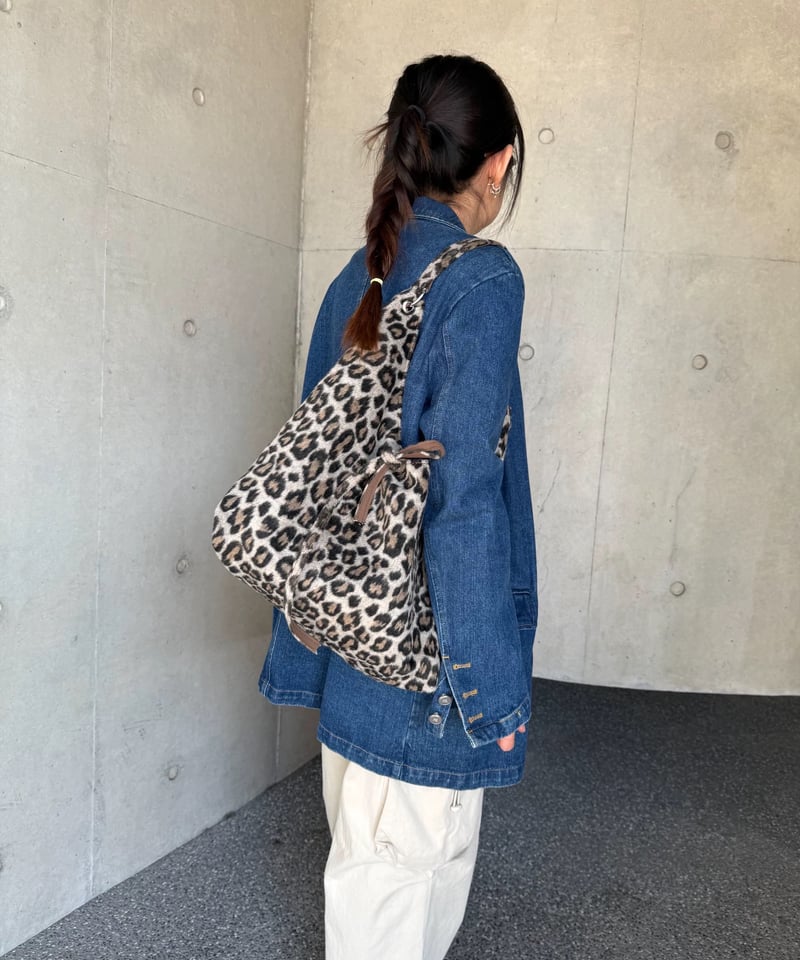 予約販売】レオパード柄リバーシブルショルダーバッグ | KISHIKA